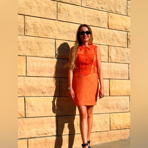 Corset Style Bodice Dress - Picture 2 of 4